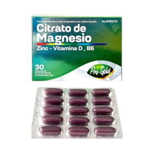 PRO-GOLD CITRATO DE MAGNESIO CAJA X 30 CPS