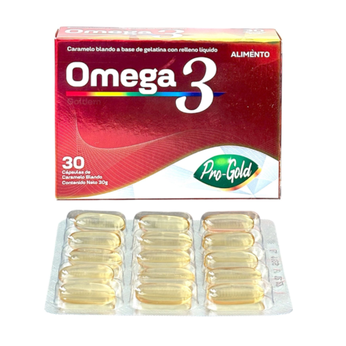 PRO-GOLD OMEGA 3 CAJA X 30 CPS