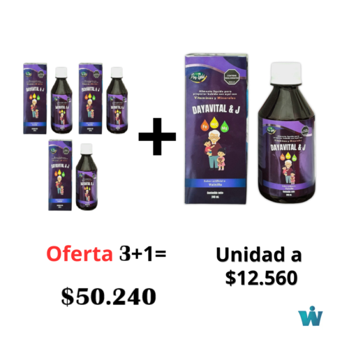 PRO-GOLD DAYAVITAL & J X 240 ML OFERTA 3+1
