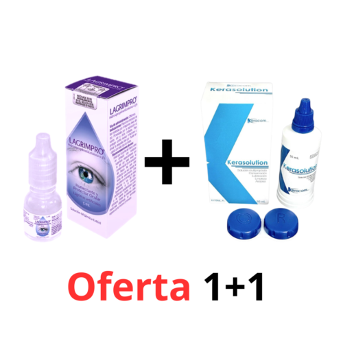 COMBO ALIVIO TOTAL #4: 1 KERASOLUTION + 1 LAGRIMPRO GOTAS
