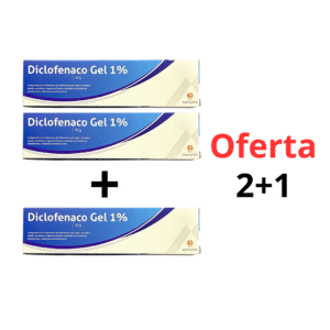 DICLOFENACO 1% GEL TUBO X 50 GR OFERTA 2+1