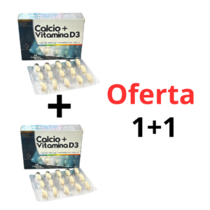 CALCIO 400 MG + VITAMINA D3 100UI X 30 CP OFERTA 1+1