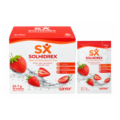 SOLHIDREX FRESA X 30 SOBRES