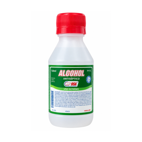 ALCOHOL ANTISEPTICO X 120 ML OSA