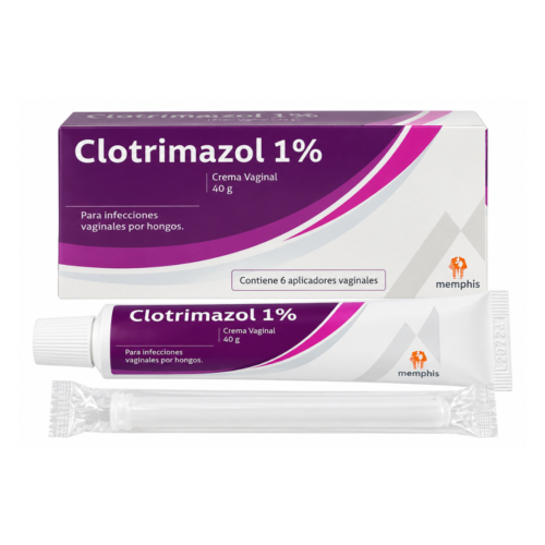 CLOTRIMAZOL 1% CREMA VAGINAL X 40 GR MEMPHIS