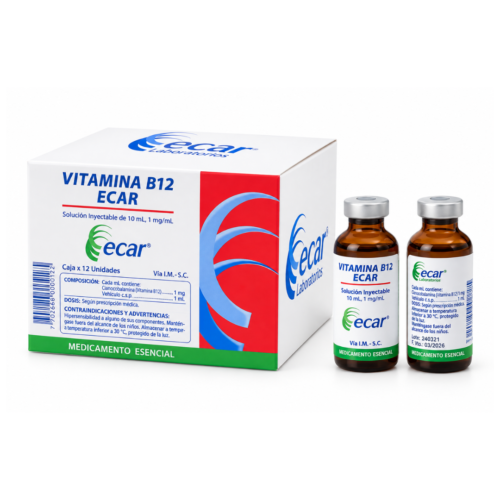 COMPLEJO B 1 AMPOLLAS X 10 ML ECAR