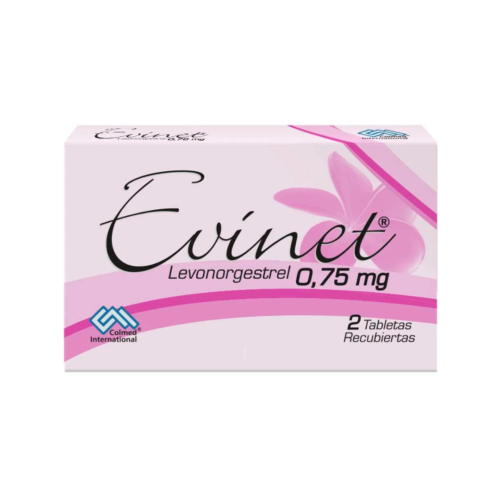 EVINET 0.75 MG CAJA X 2 TBLS