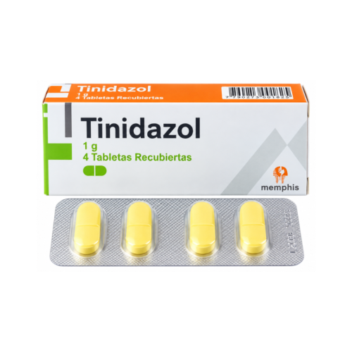 TINIDAZOL 1 GRAMO CAJA X 4 TB MEMPHIS