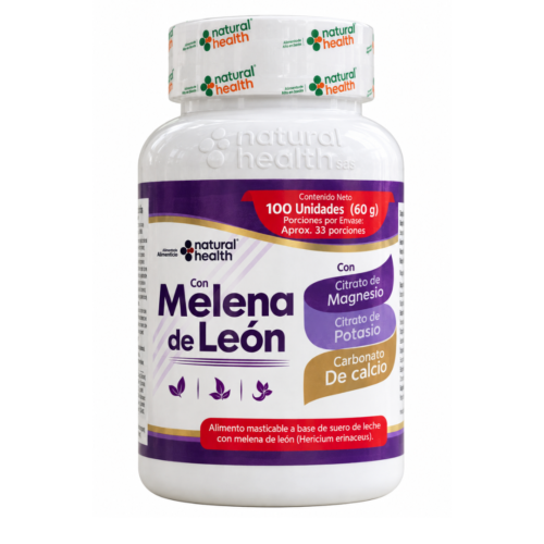 MELENA DE LEON FRASCO X 100 CP NATURAL HEALT