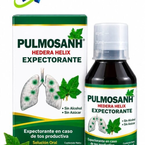 PULMOSAN NH HEDERA HELIX EXPECTORANTE FRASCO X 120 ML NATURAL HEALTH INVIMA:PFM2022-0002829 LOTE:0200525 FV:05/2027