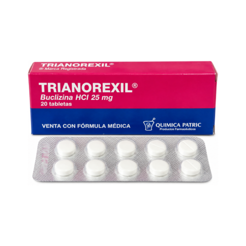 TRIANOREXIL BUCLIZINA CI 25 MG X 20 TB