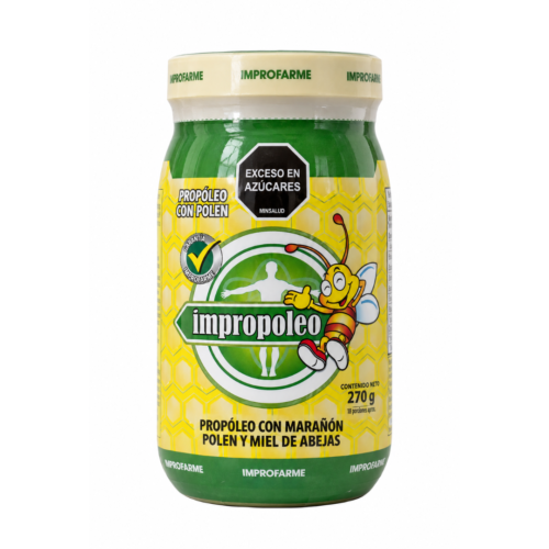 IMPROPOLEO PROPOLEO CON MARAÑON POLEN Y MIEL DE ABEJAS FRASCO X 270 GR