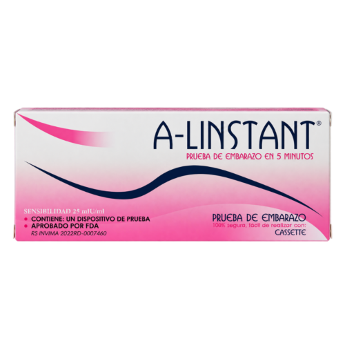 PRUEBA DE EMBARAZO A- LINSTANT CASSETE LG PHARMA