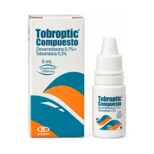 TOBROPTIC X 5 ML SUSPENSIÓN OFTALMICA