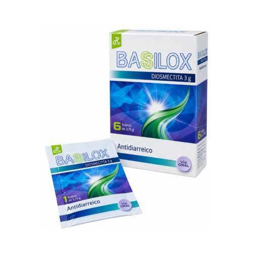 BASSILOX DIOMETITA 3 G X 6 SOBRES ANTIDIARREICO