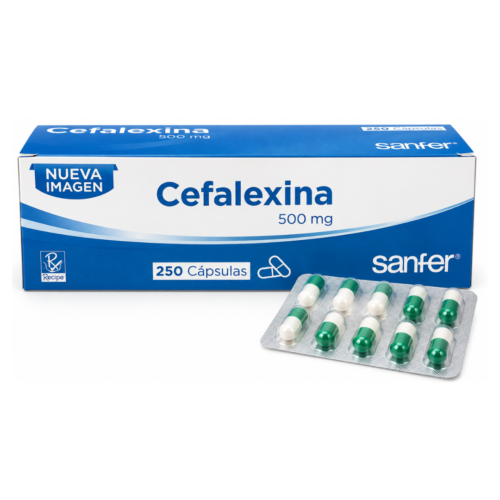 CEFALEXINA 500MG X 250 CAPSULAS