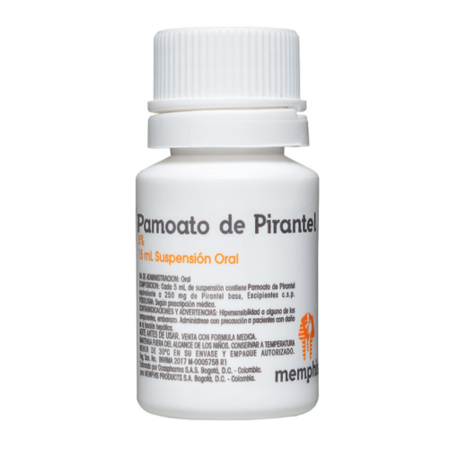 PAMOATO DE PIRANTEL FRASCO X 15 ML MEMPHIS