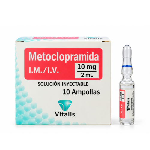 METOCLOPRAMIDA 10MG/2ML X 10 AMP VITALIS