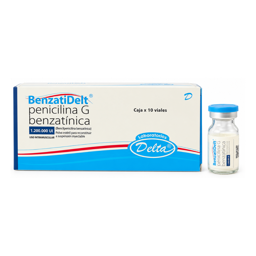 BENZATIDELT (PENICILINA G BENZATINICA) 1.200.000UI X 1 AMPOLLA
