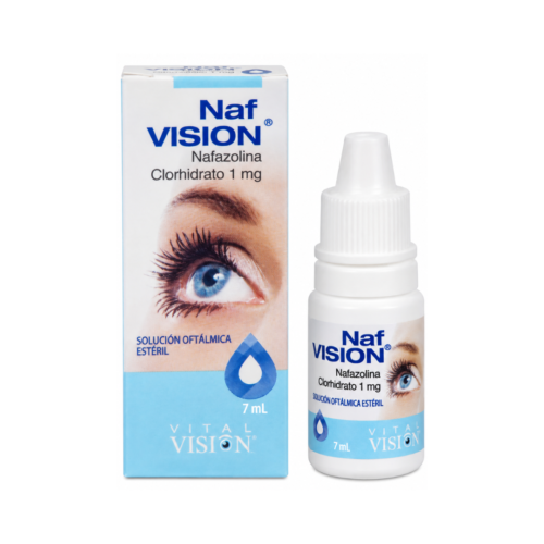 NAF-VISION NAFAZOLINA 1 MG SOLUCION OFTALMICA ESTERIL 7 ML