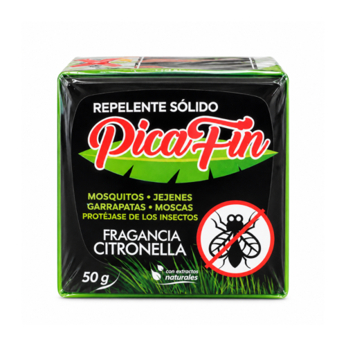 PICAFIN REPELENTE SOLIDO FRAGANCIA CITRONELLA X 50 GR