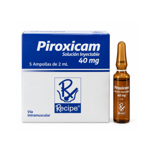 PIROXICAN 40 MG/2ML CAJA X 5 AMPOLLAS RECIPE