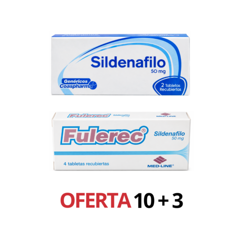 SILDENAFILO COASPHARMA (10) + FULEREC SILDENAFIL (3) OFERTA